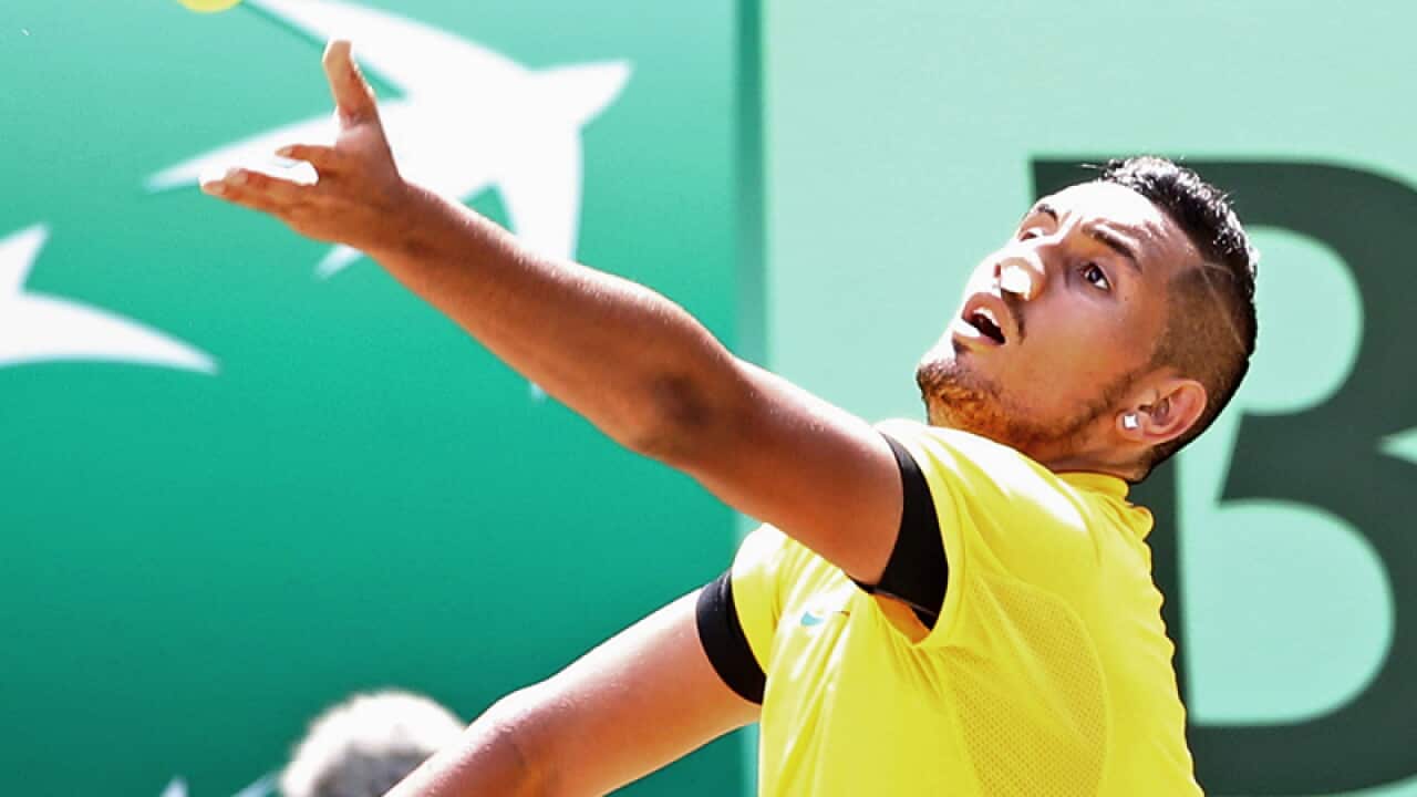 Australian tennis player Nick Kyrgios