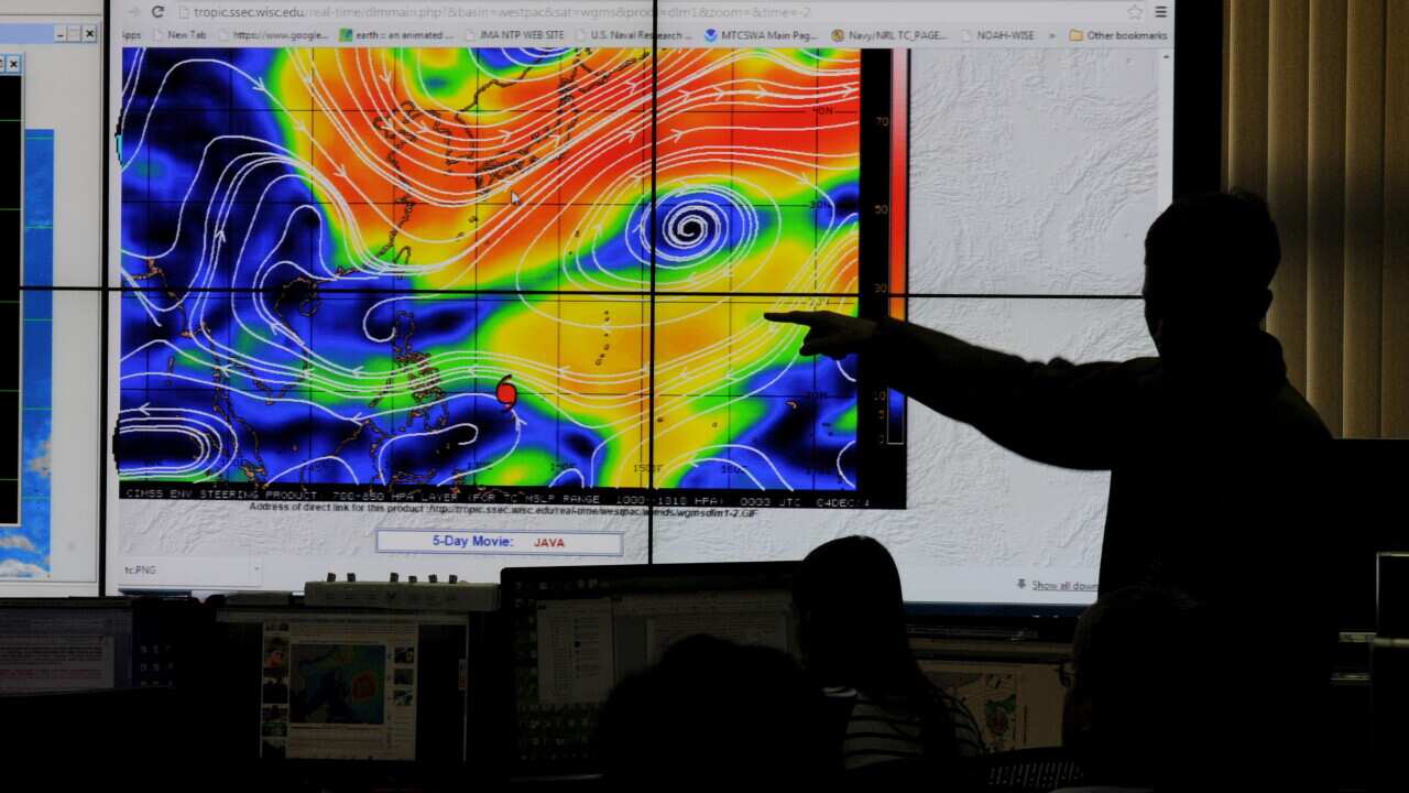Residents in the Philippines are bracing for the onslaught of Typhoon Hagupit. (Getty)