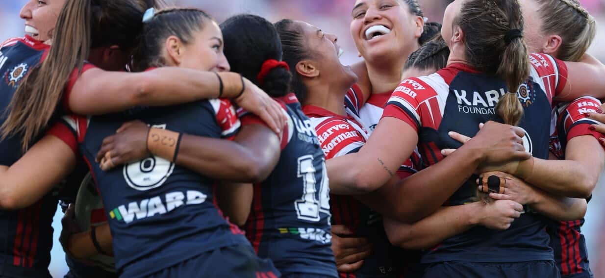 The Roosters have won the NRLW grand final. Could Sydney claim a double premiership?