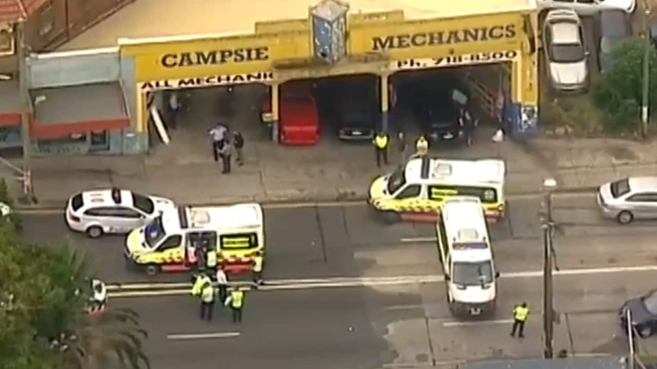 A toddler has died after being hit by a car in Campsie.