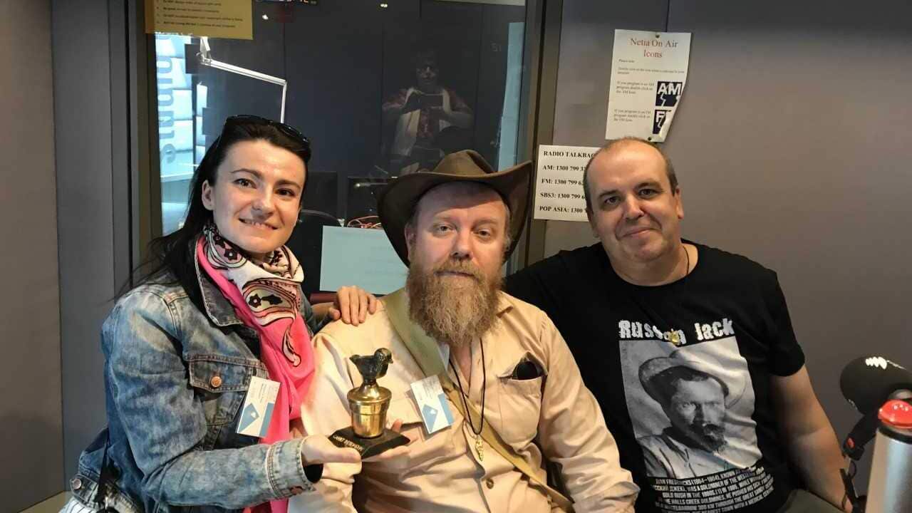 Olga Emelina, Anton Tulskii (as Russian Jack) and Konstantin Litovsky