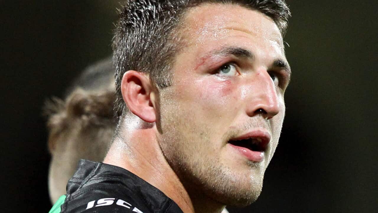 Sam Burgess of the Rabbitohs