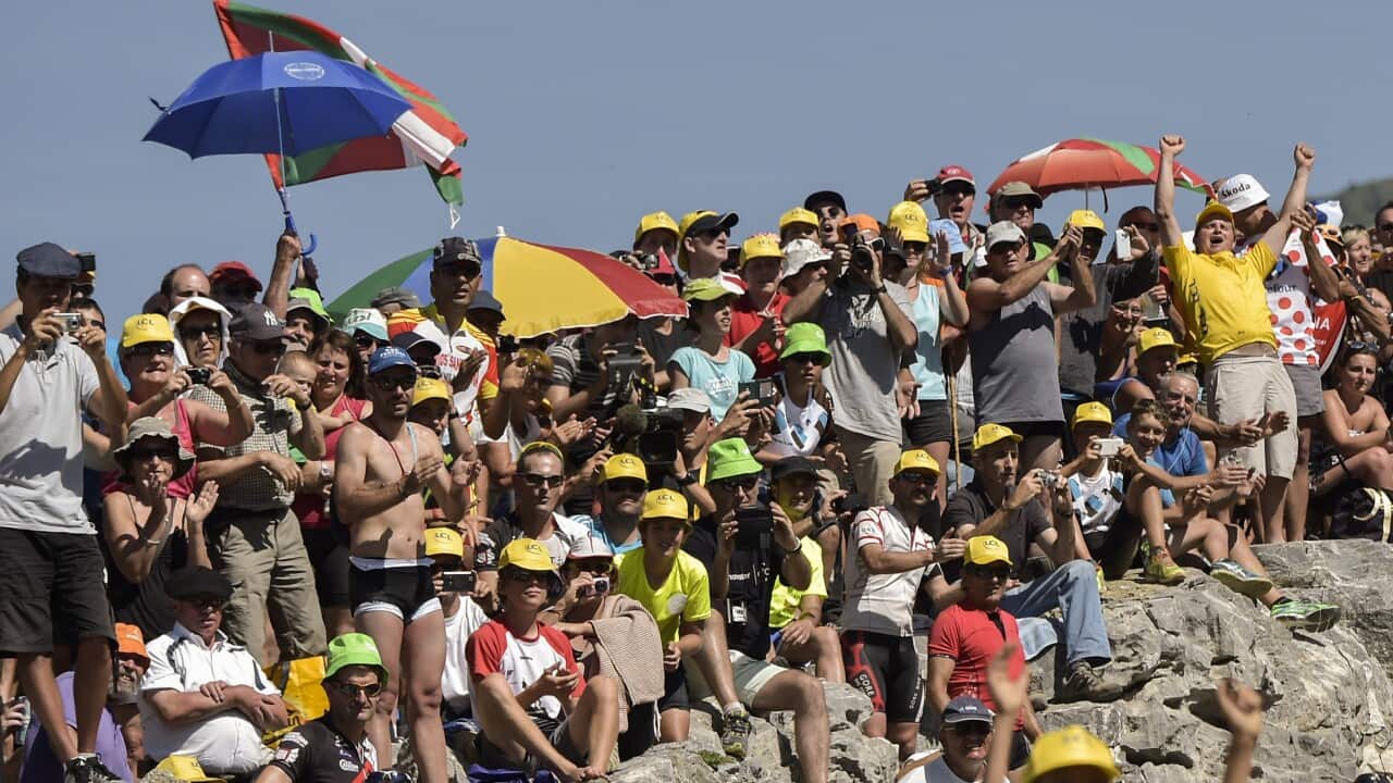 Crowds 'R' Us... The fans don't get much bigger (or wilder) than those in the Pyrénées.