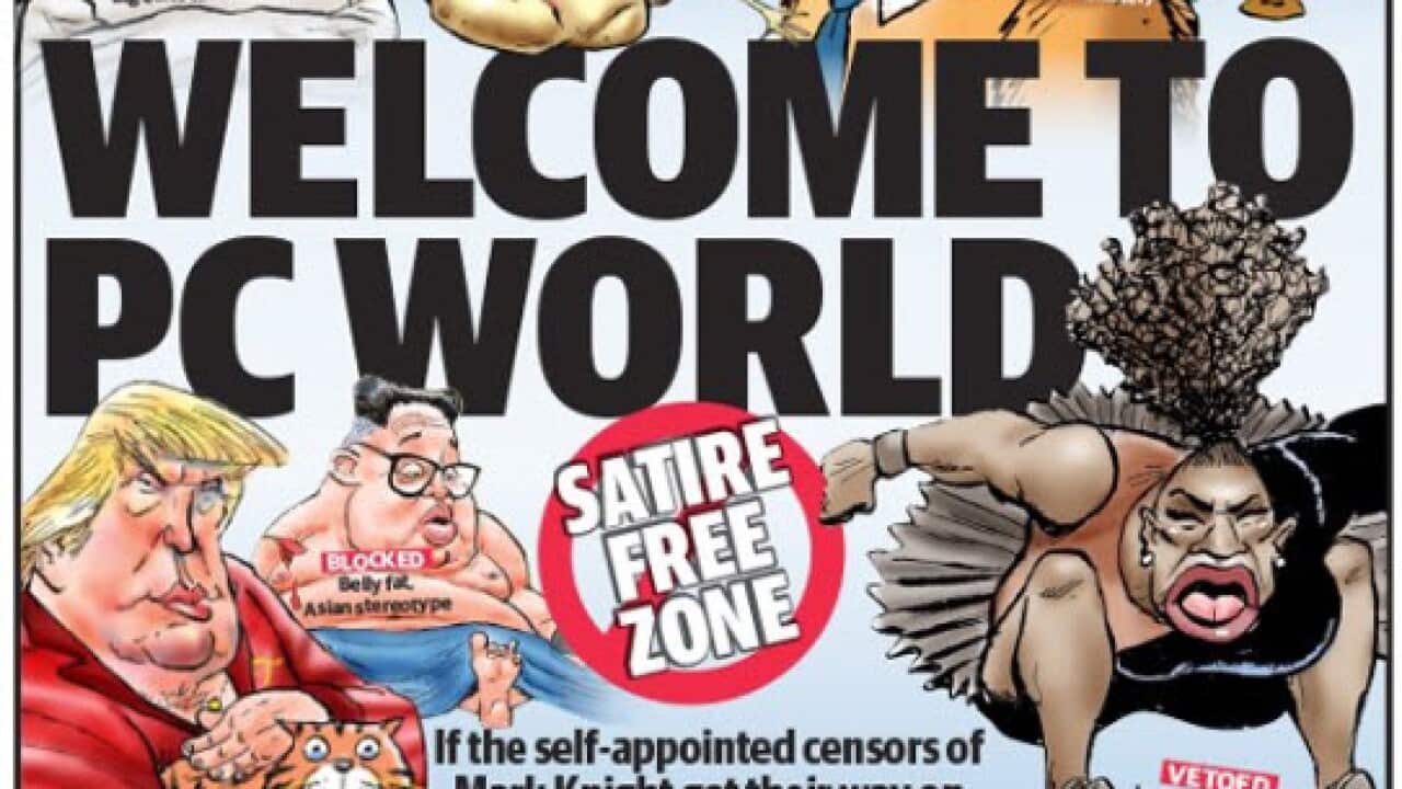 The Herald Sun front page.