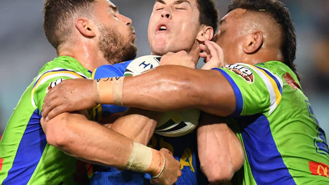 Mitchell Moses of the Eels