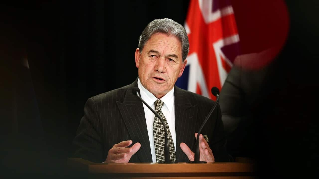 New Zealand Foreign Minister Winston Peters.