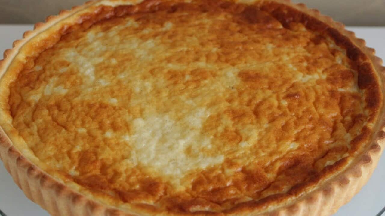 A typical rice cake from Limburg