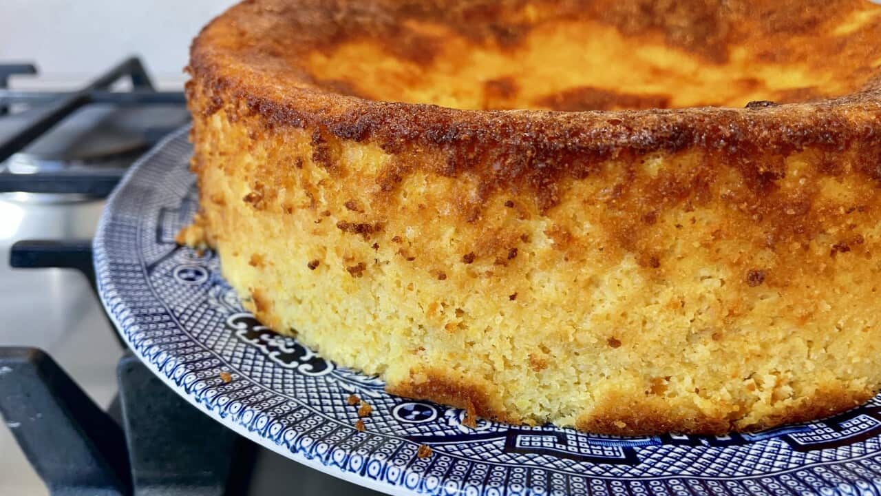 Orange and almond cake