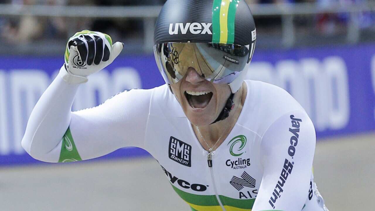 Australian cycling star Anna Meares