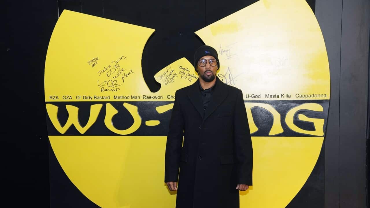 Wu Tang band member RZA at screening in New York (AAP)