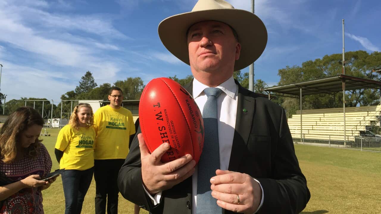 Australian Deputy Prime Minister Barnaby Joyce