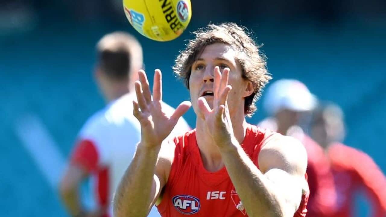 Sydney Swans AFL player Kurt Tippett