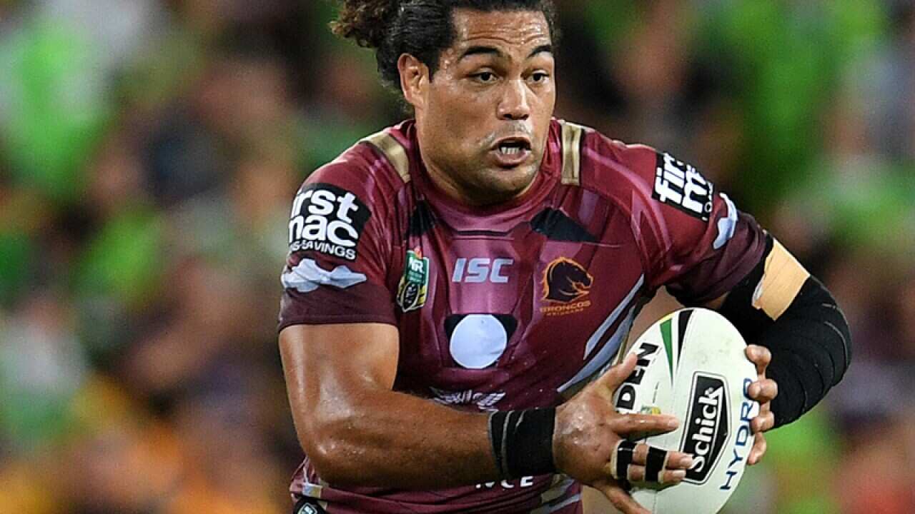 Adam Blair of the Brisbane Broncos