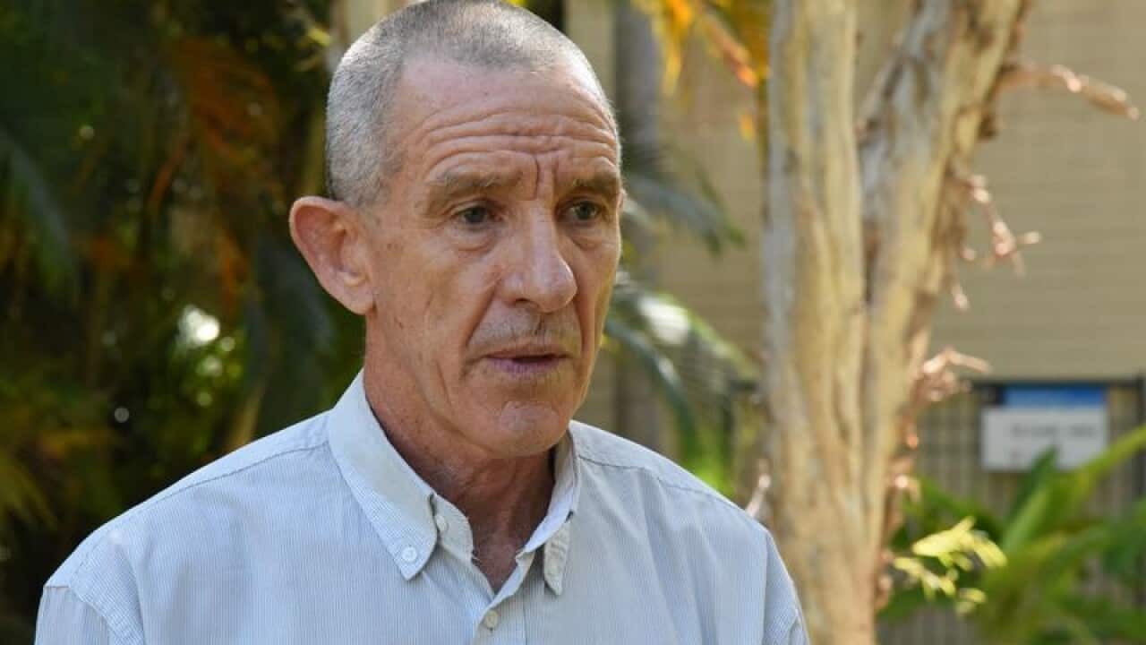 Northern Territory CDCC Physician Dr Charles Douglas speaks to media.