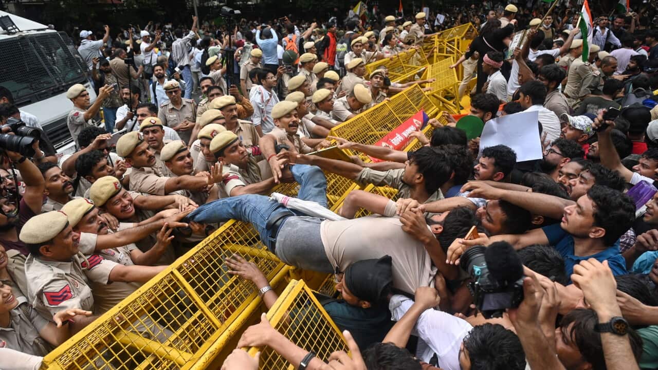 APTOPIX India Cockroach Janta Party