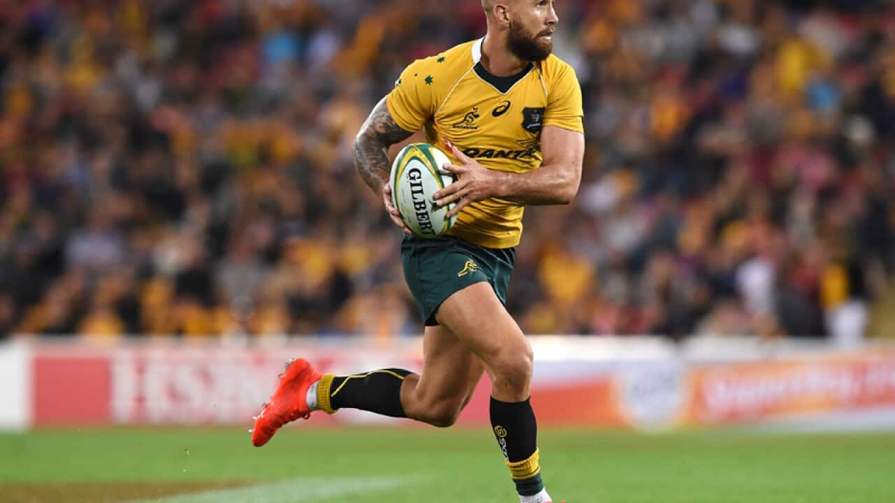Wallabies player Quade Cooper