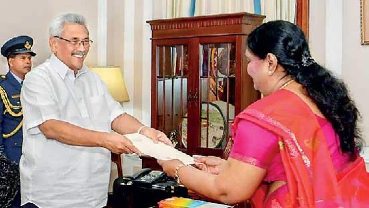 PSM Charles sworn in as the Governor of the Northern Province