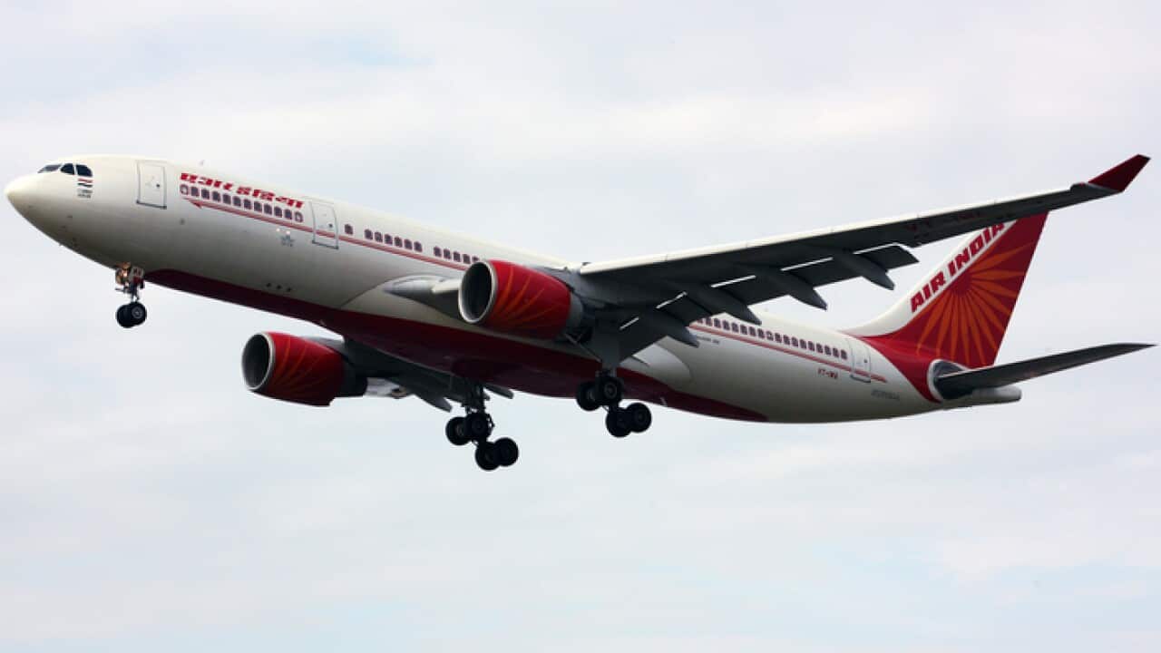 Air India flight.