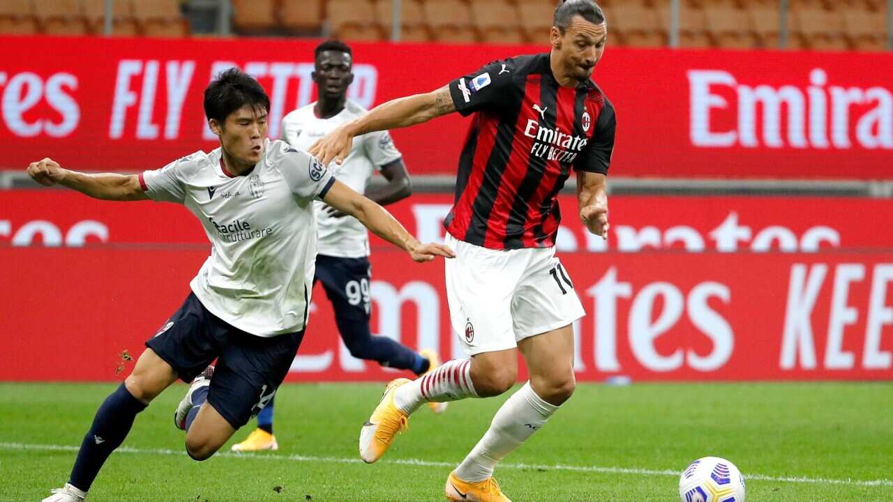 Un'immagine di Milan-Bologna, iniziata quando sulla costa est australiana erano le 4.45 del mattino