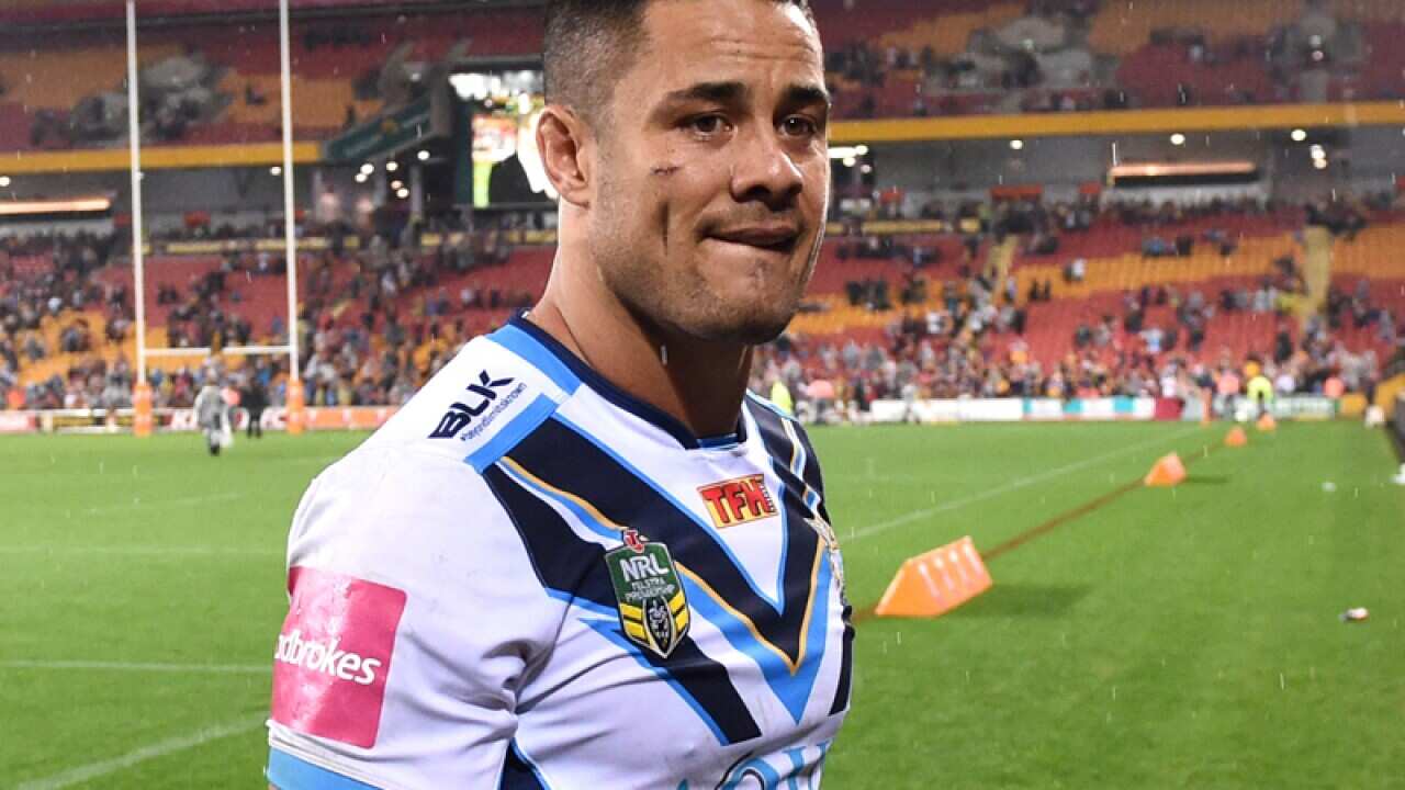 Jarryd Hayne of the Gold Coast Titans