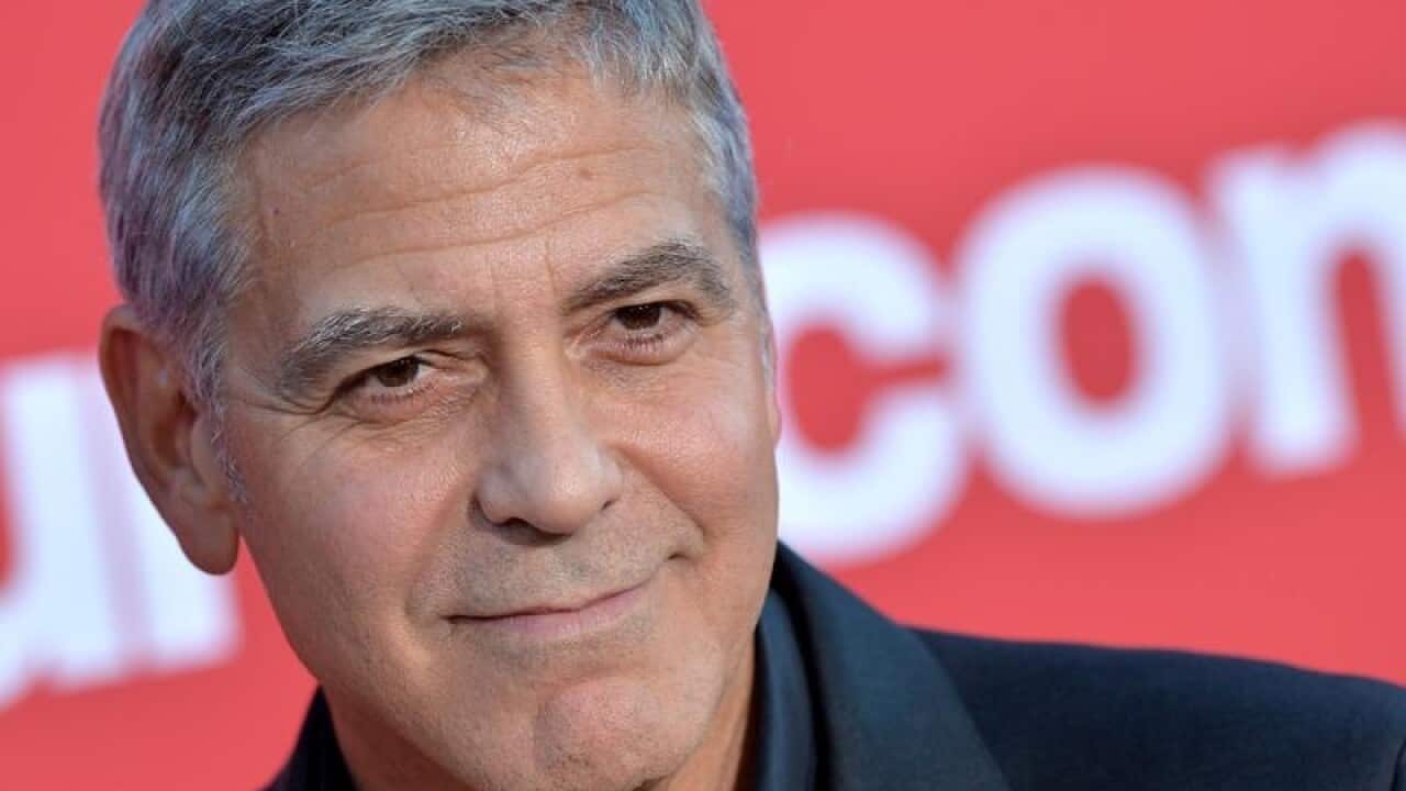 George Clooney is the father of twins.