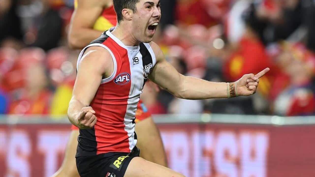 Jade Gresham of the Saints.