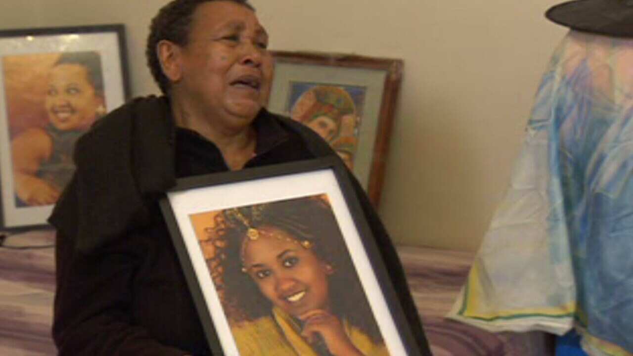 Wubanchi Asefaw's mother, Asnaki Eshete (SBS)