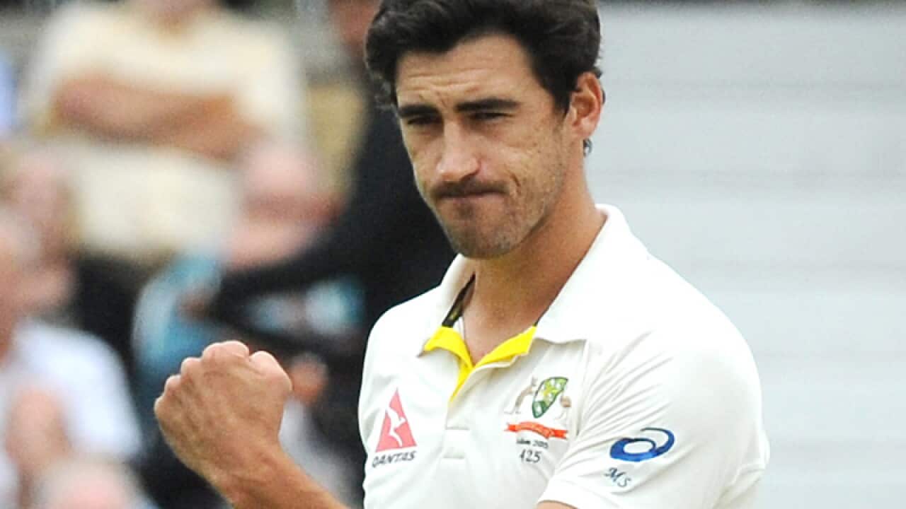 Australian fast bowler Mitchell Starc