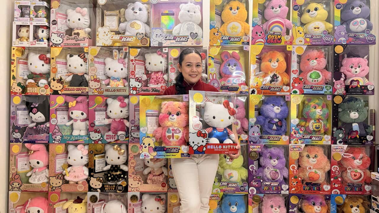 In 2024, 35-year-old Contessa Pangilinan began collecting Hello Kitty and Care Bears toys.