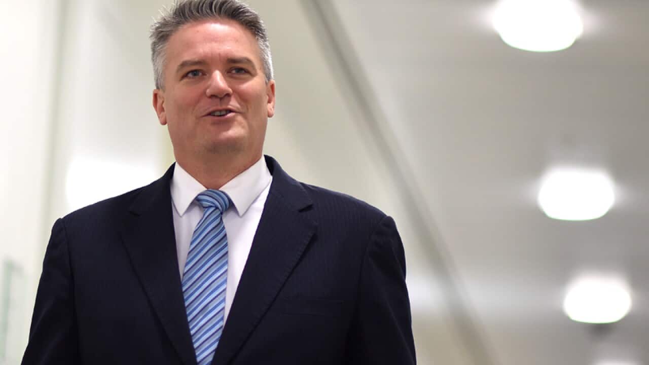 Australian Minister for Finance Mathias Cormann