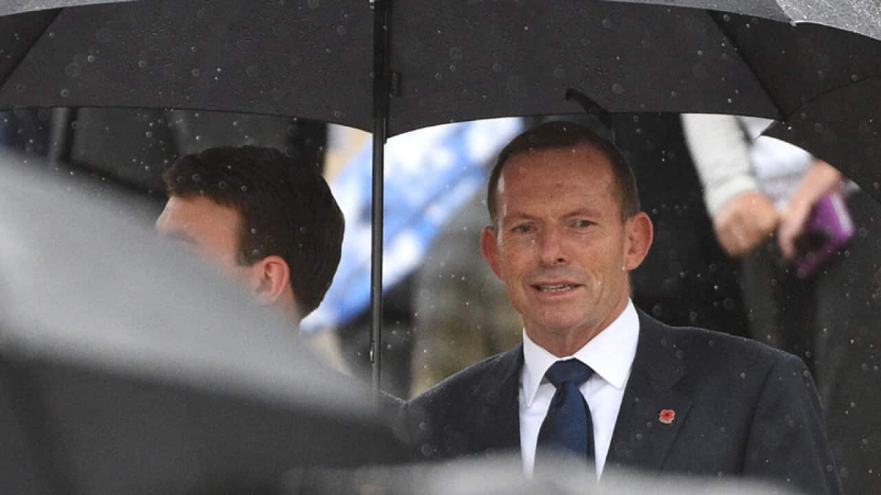 Former prime minister Tony Abbott
