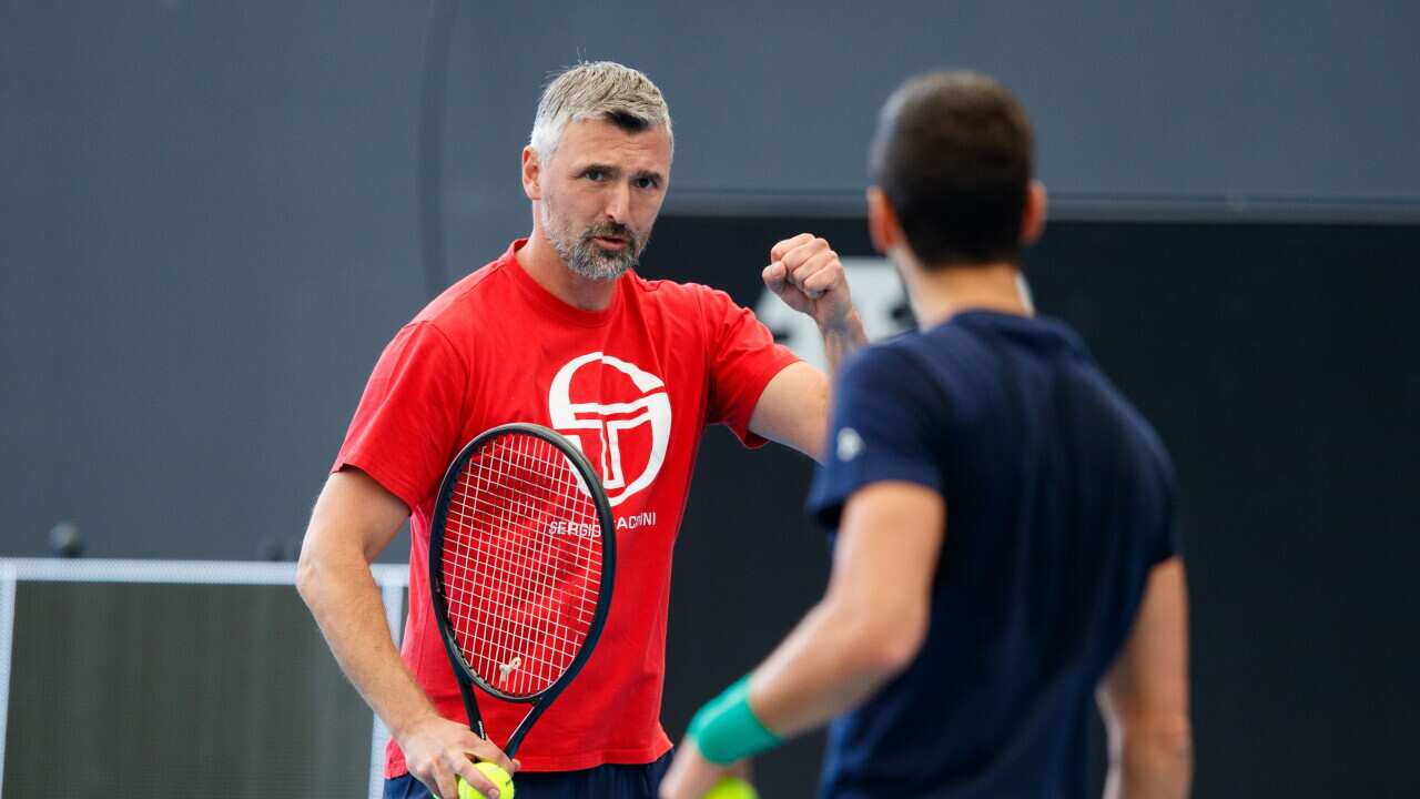 TENNIS ADELAIDE - Novak Djokovic