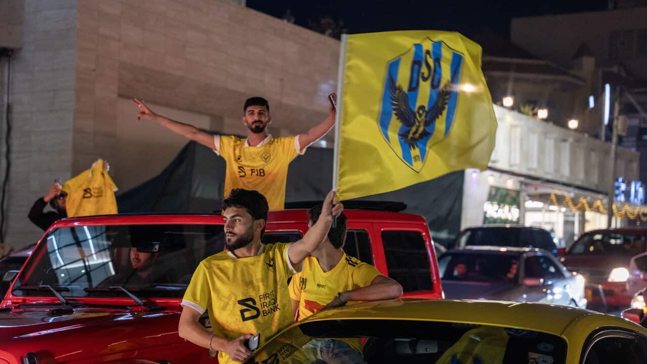 Gulf Cup celebration in Duhok, Iraq