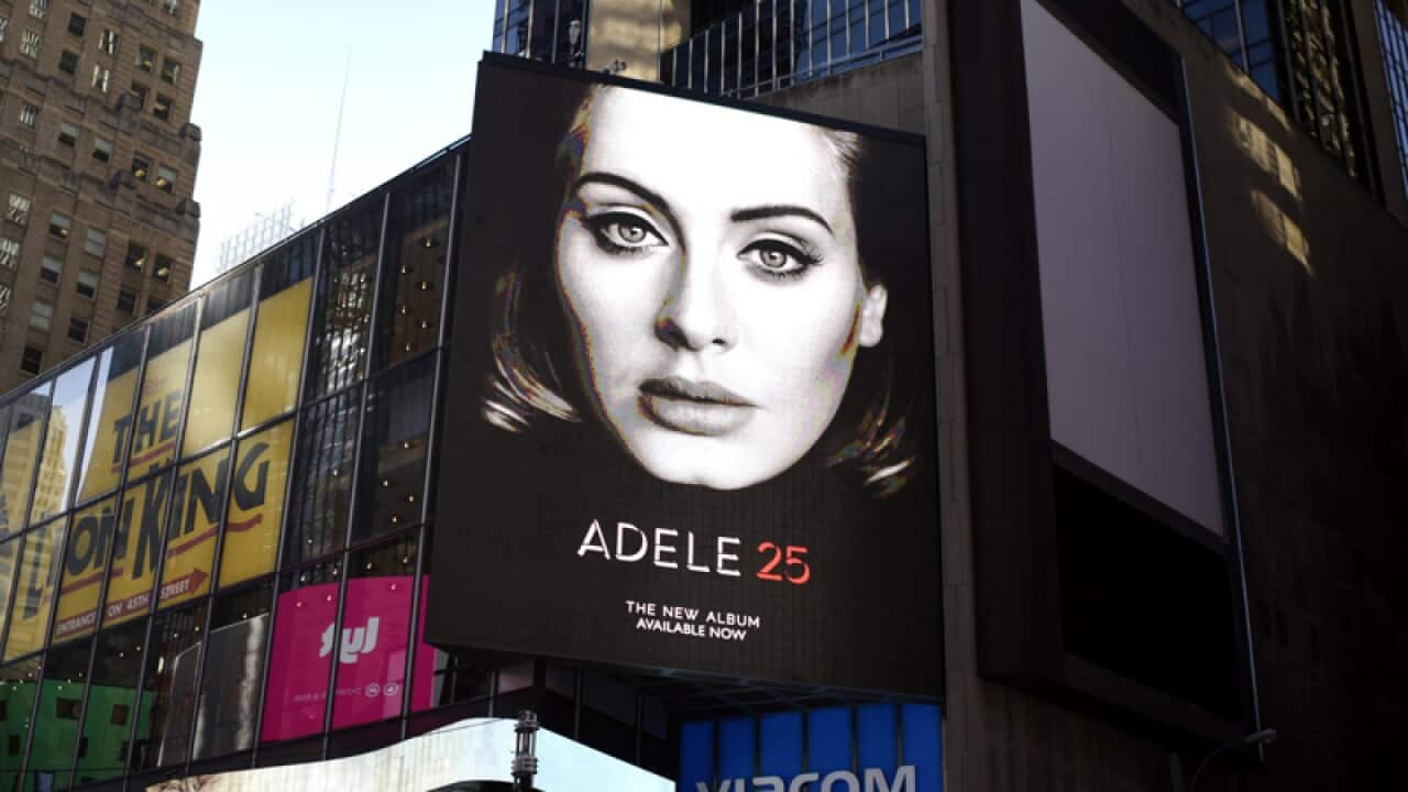 Adele's new album, '25'.