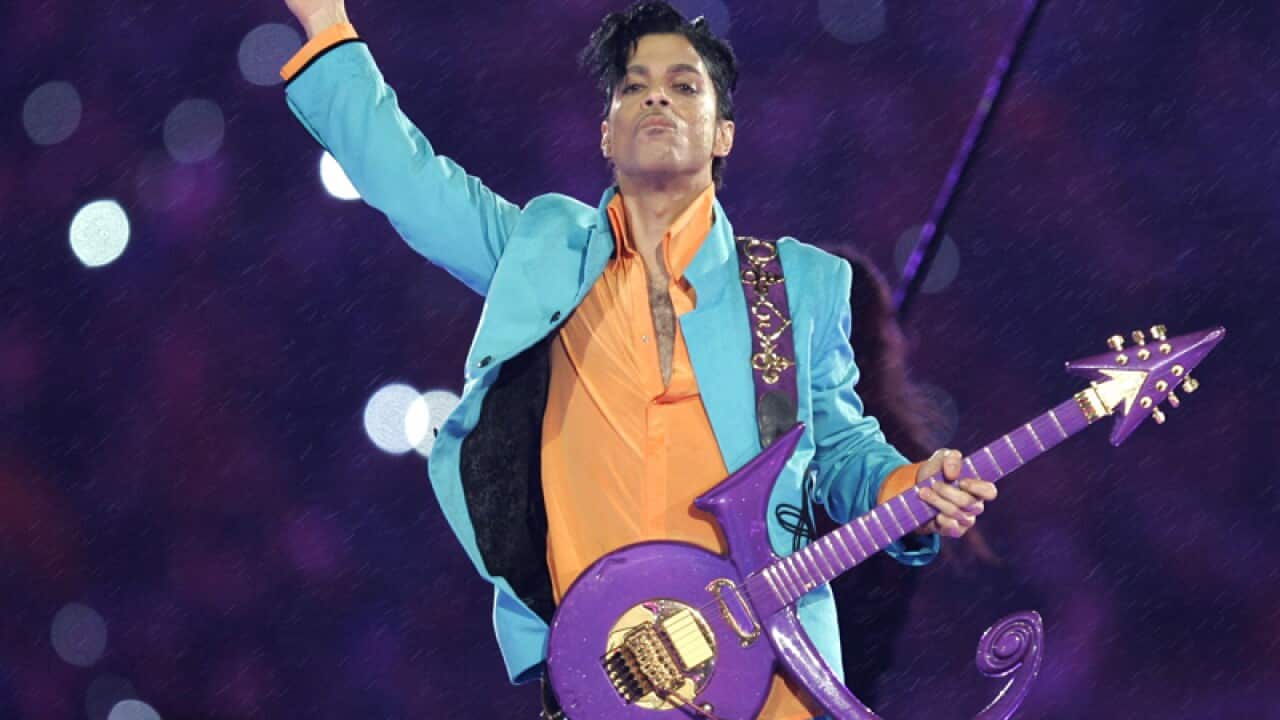 Prince performs in Miami