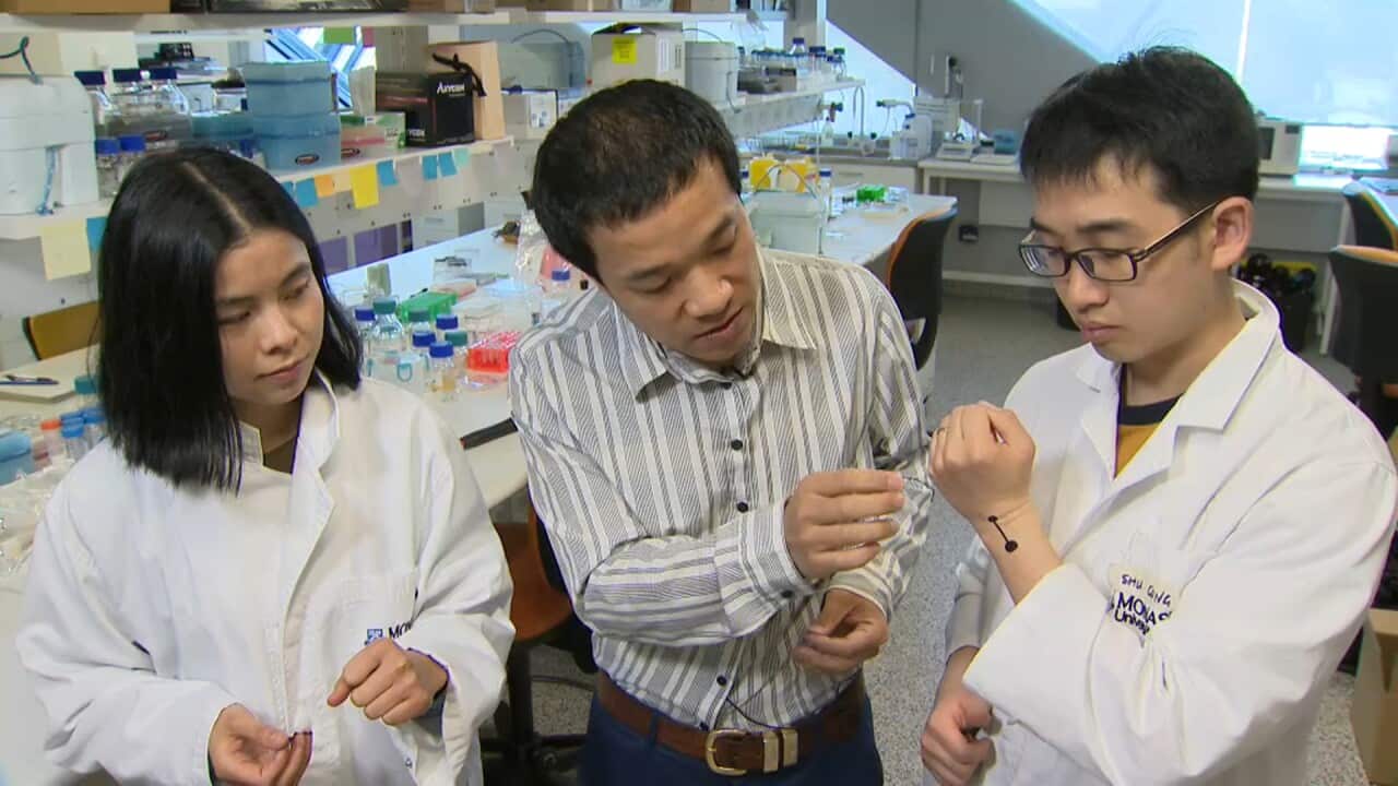 Australian researchers have developed a wearable skin that could help patients monitor conditions like autism and dementia. 