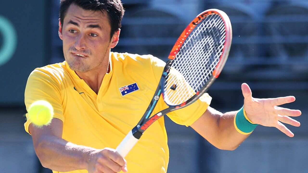 Australian tennis player Bernard Tomic