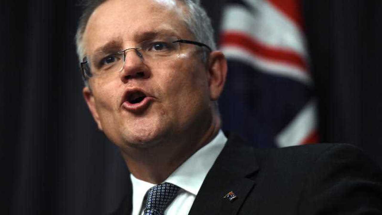 Federal Treasurer Scott Morrison.