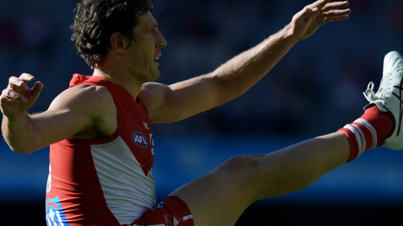 Sydney Swans forward Kurt Tippett