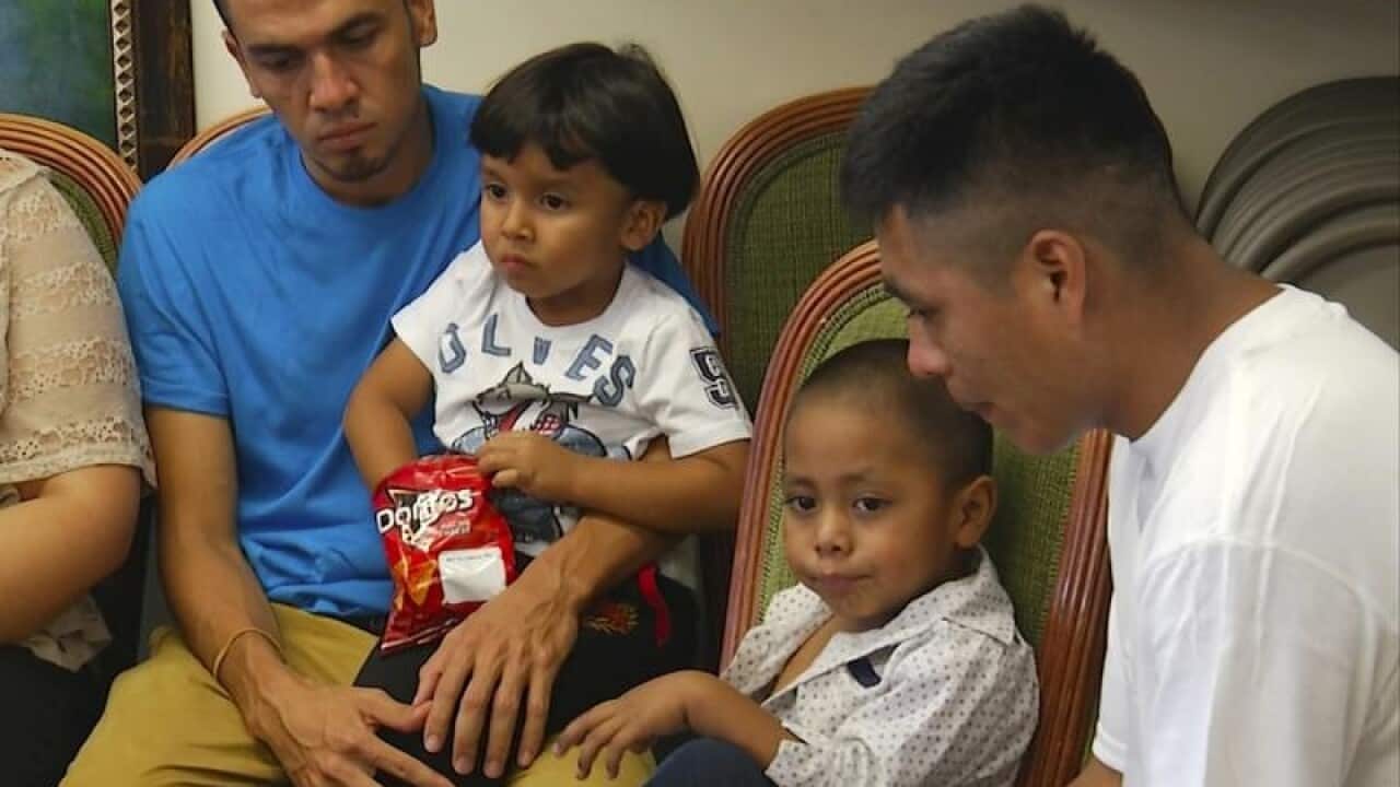 Children under five years are being reunited in US