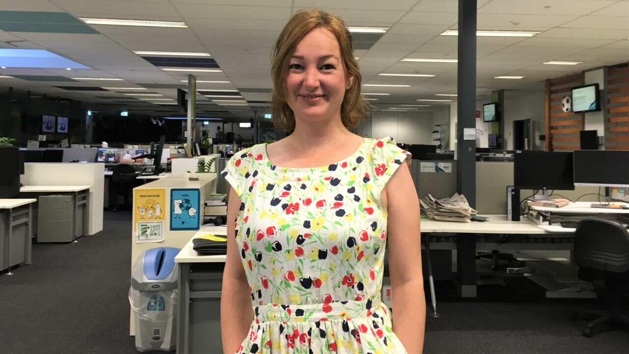 Josipa Kosanović negli studi di SBS