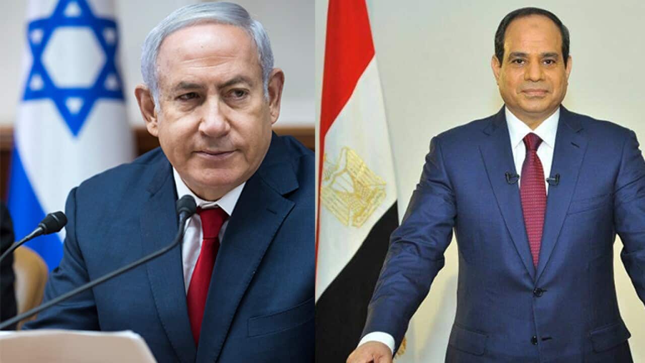 Israeli Prime Minister Benjamin Netanyahu and Egyptian President Abdel Fattah al-Sisi