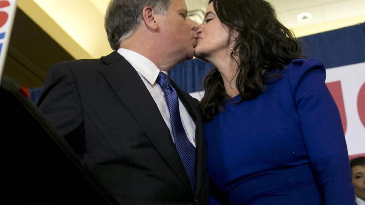 Doug Jones and wife Louise