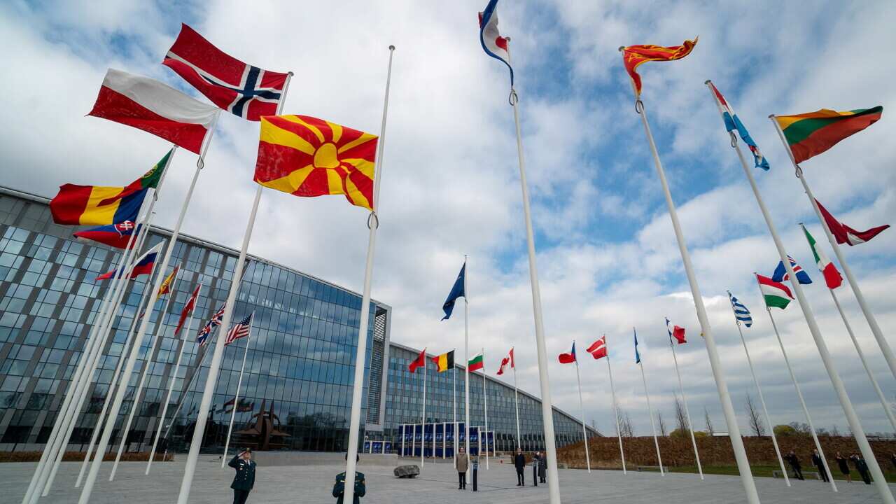BELGIUM NATO NORTH MACEDONIA 30TH MEMBERS