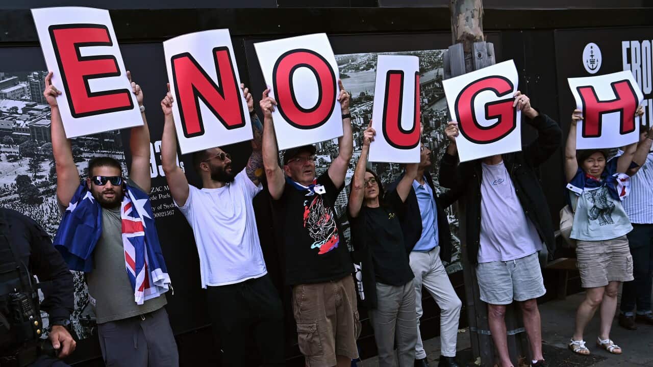 ANTI-SEMITISM RALLY SYDNEY