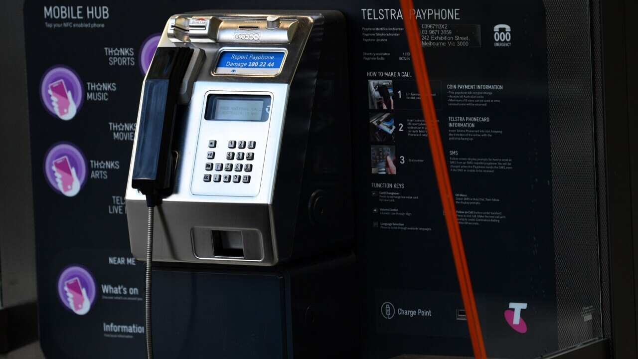 TELSTRA PAYPHONE PRESSER