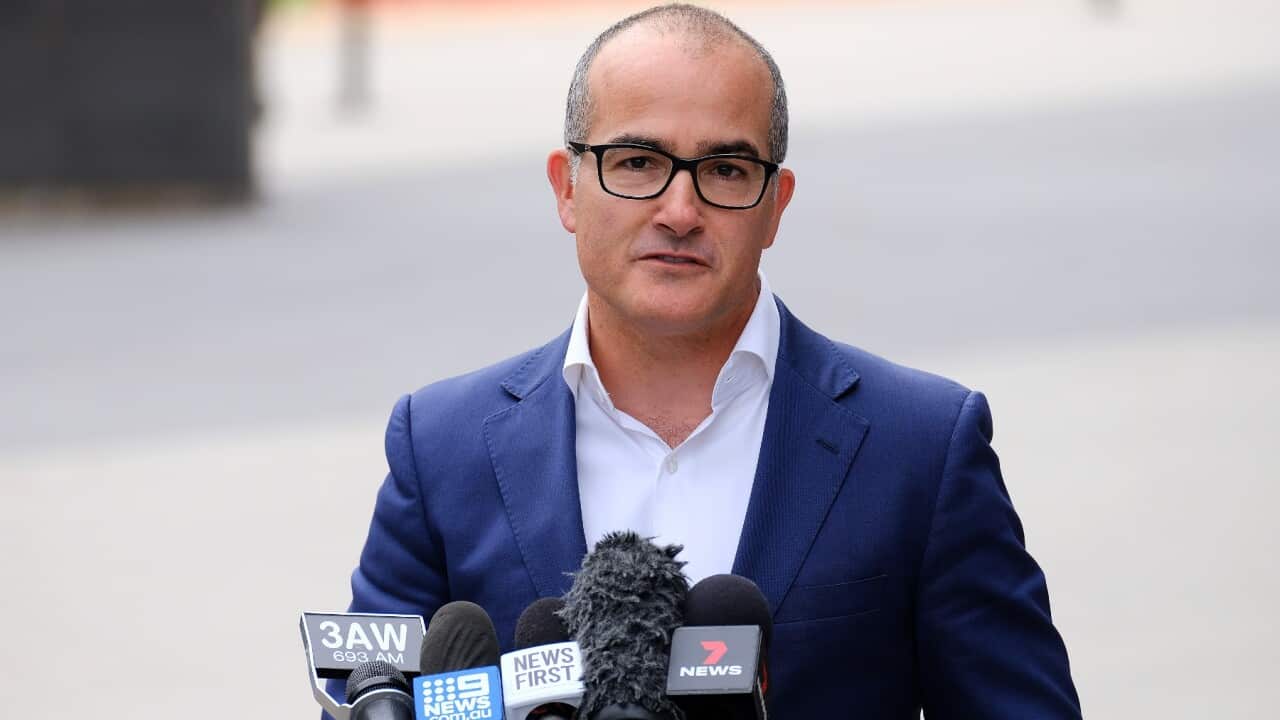 Acting Victorian Premier James Merlino.