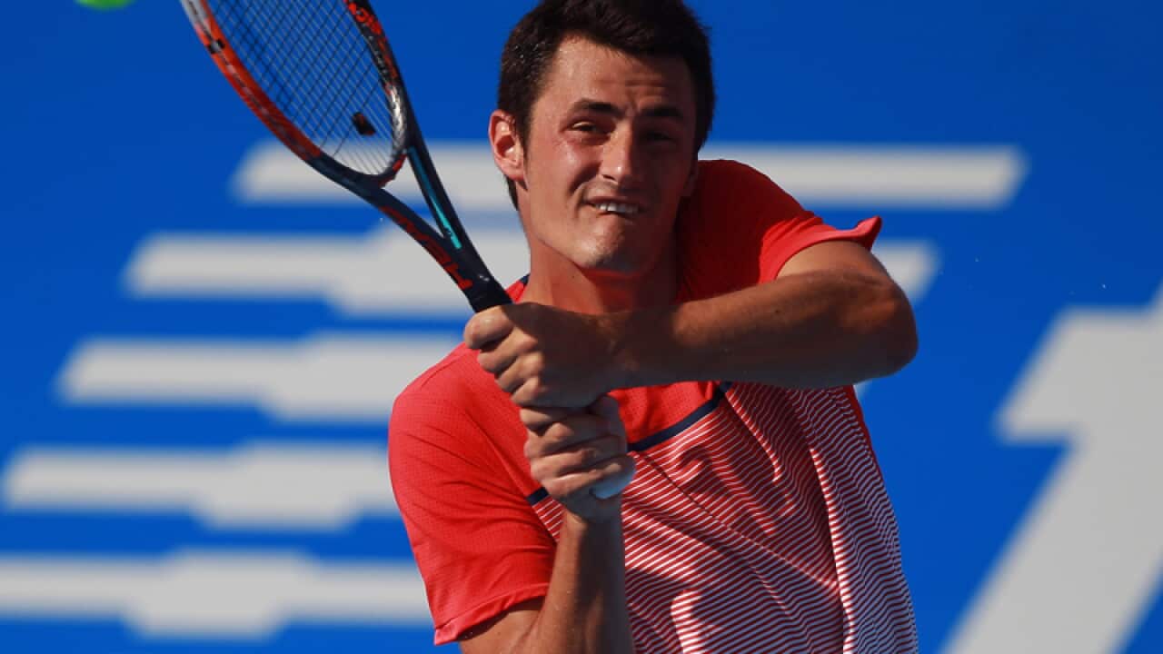 Bernard Tomic of Australia