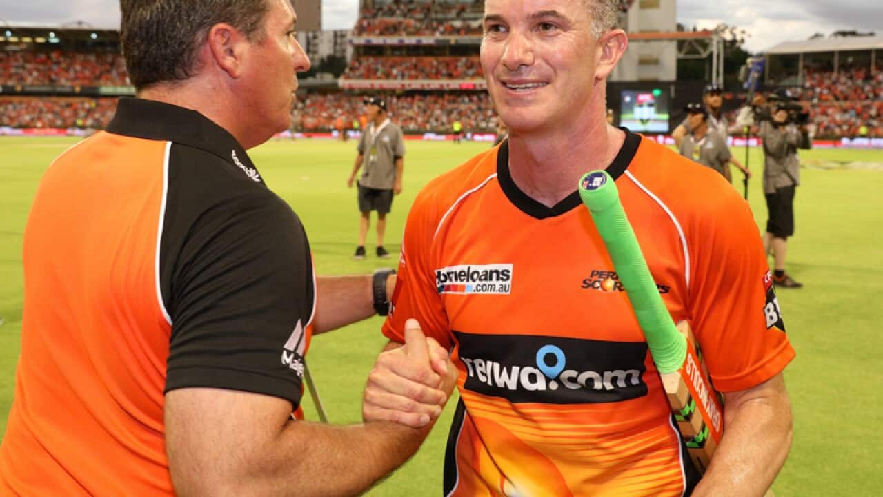 Michael Klinger of the Scorchers