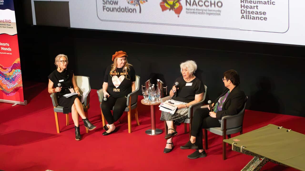 Georgina, Vicki, Dawn from NACCHO and Bo rheumatic heart disease